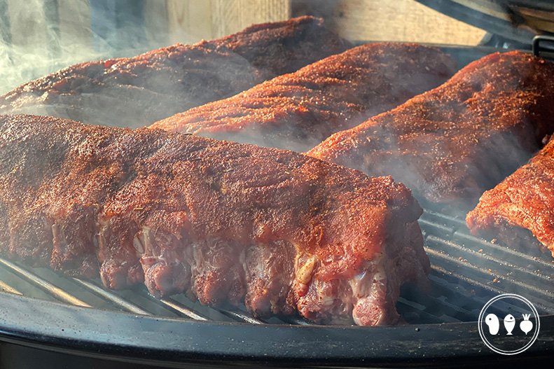 Dikbevleesde-spareribs-roken