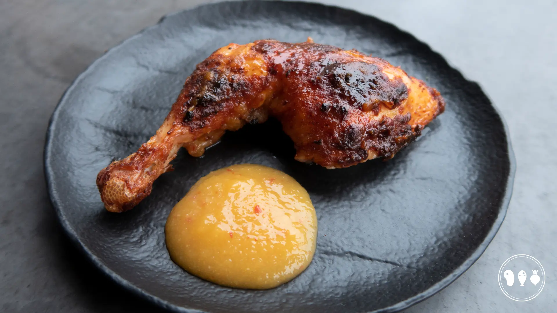 Mango-kip-van-het-spit-recept