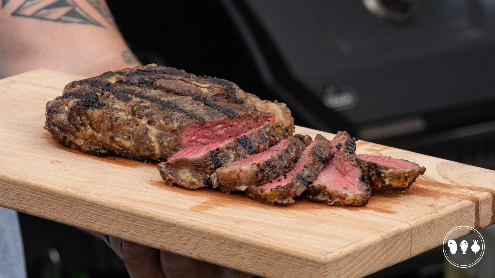 Mayo-steak-grillen